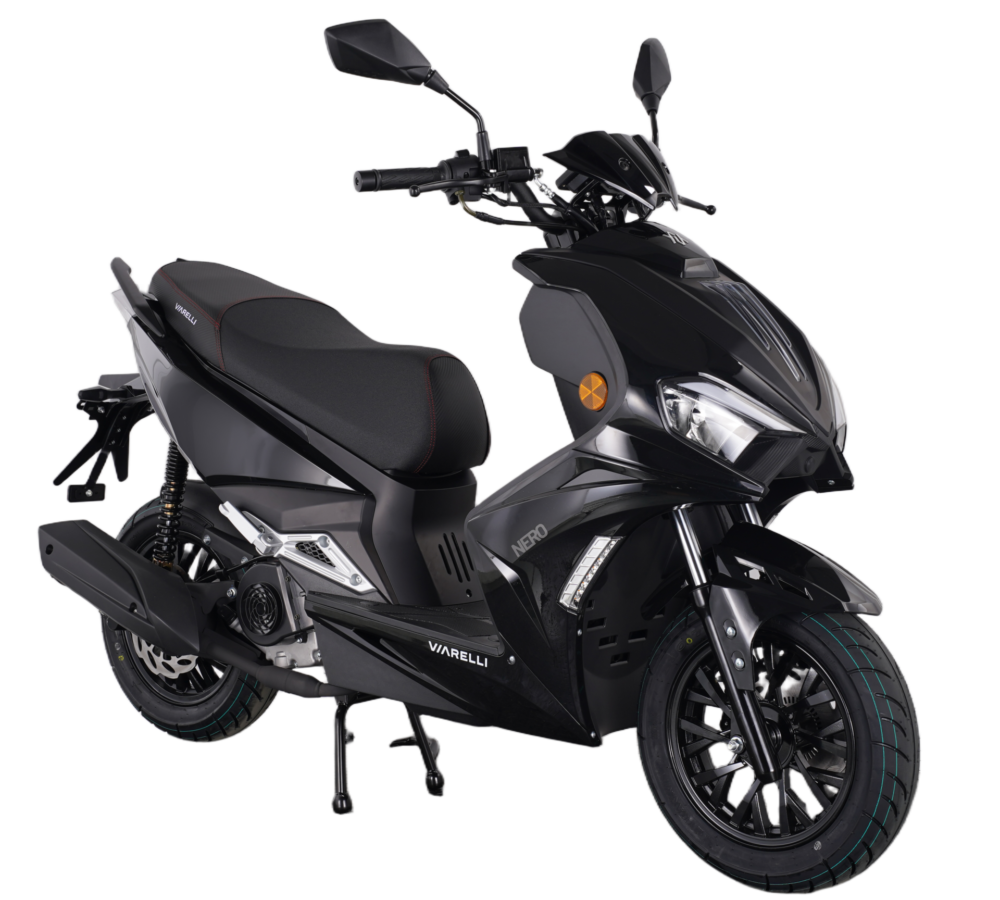 Moped Klass 1 Viarelli Nero